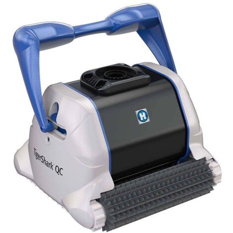 Hayward – Robot piscine électrique Tiger Shark Quick Clean – Nettoyage automatique 5 m²/min – Longueur câble 16,76 m – Pour piscines jusqu'à 12 x 6 m
