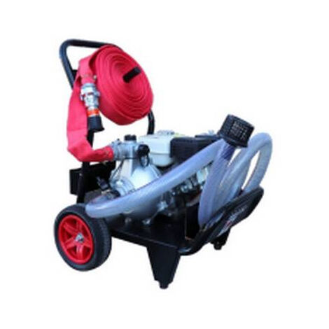 Poolex – Motopompe thermique 7 CV pour protection incendie – Débit 432 L/min – Longueur jet 25m – Autonome avec réservoir piscine
