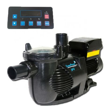 Hayward – Pompe VSP 1,5CV WiFi vitesse variable – Débit 25 m³/h – Compatible traitement au sel – Moteur à aimant permanent