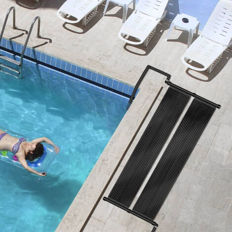 Chauffage solaire piscine Polytub S – 2 rouleaux souples 24m² – Installation facile sur surfaces variées – Économie d'énergie