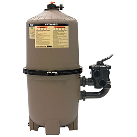 Hayward – Filtre à diatomées 22m3/h – Cuve en Permaglass XL renforcé – Finesse de filtration 1 à 3 microns – Pour piscines enterrées et spas (1/7)