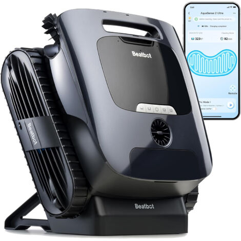 Robot piscine sans fil Beatbot AquaSense 2 Ultra – Nettoyage intelligent 5-en-1 – Caméra IA – Puissance 5500 GPH – Autonomie 13 400 mAh (1/5)