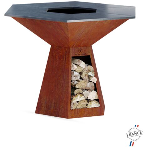 Brasero Plancha Grand Banquet 150 Corten