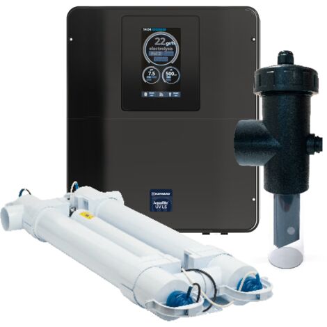 Électrolyseur stérilisateur AquaRite® UV LS Hayward  Aquarite UV 2LS NG / 200m3
