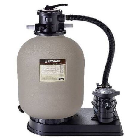 Hayward – Groupe de filtration pour piscine 9 m³/h – Débit 9 m³/h – Cuve polyéthylène résistante – Vanne Vari-Flo™ 6 positions