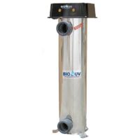 Stérilisateur UV inox 17 m3/h – Débit 17 m3/h – Lampe UV 2 x 55 W – Corps en inox 316L – Système sans chlore – Bio Uv