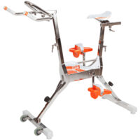 Vélo aquabike WR3 – Acier inoxydable – Pédale Aquaspeed 2 pour résistance optimale – Réglages ergonomiques pour confort – Waterflex