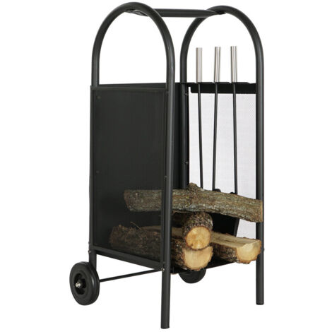 Porte Bñches Set 3 Acier 42X36X81 Chariot (1/5)