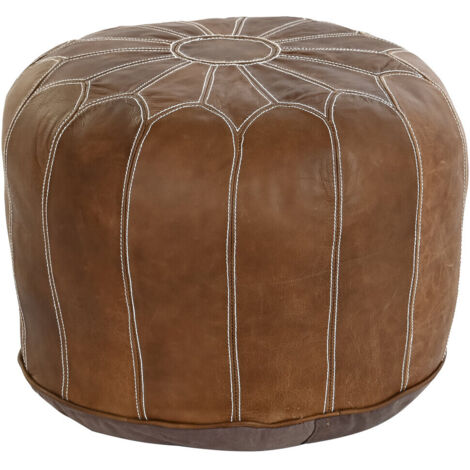 fh-deco DKD Home Decor Poggiapiedi Marron Vintage (1/3)