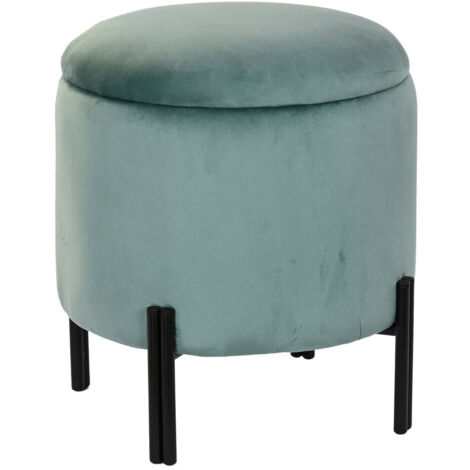 fh-deco Poggiapiedi DKD Home Decor Turquoise 42 cm (1/4)