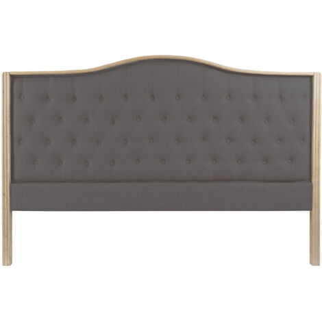 Tête De Lit DKD Home Decor Naturel Bleu Lin Bois D'hévéa  160 X 6 X 120 Cm 88006442