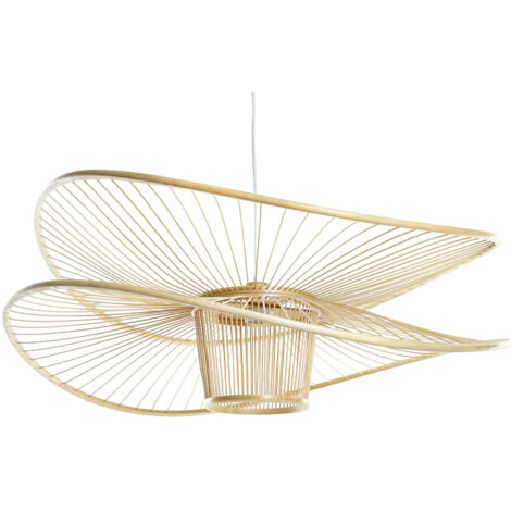 DKD Home Decor Naturel Bambou Suspension 50 W (1/5)