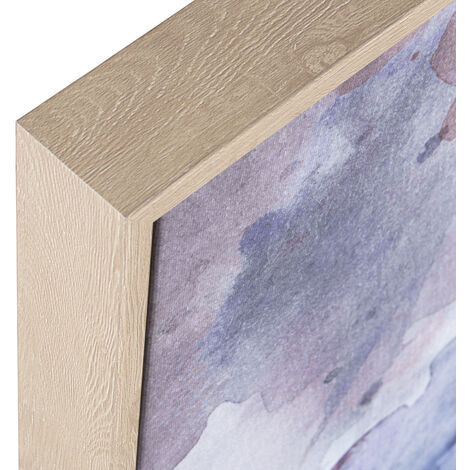 Tableau Décoration Murale Fleurs Peintes Vase 80x120 Cm Impression Sur