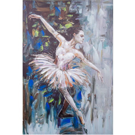 Tableau sur toile 80X120 Cm 40% Danseur peint à la main 80X120X3 Cm (1/5)