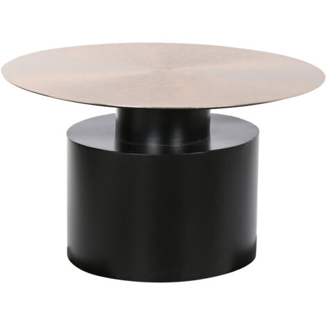dkd-home-decor Tavolo da Giardino Pieghevole noir doré (1/4)