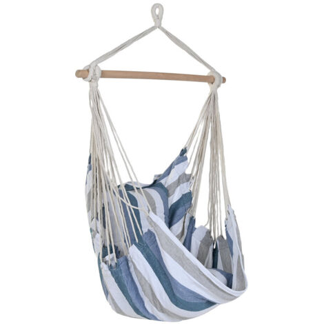 Silla Colgante Coton 100X60X135 100Kg, Lignes (1/5)
