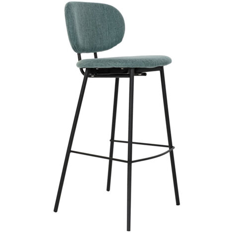 Tabouret Polyester Métal 50X46X101 75 Vert (1/5)