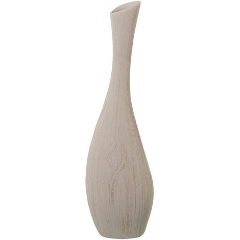 Vase Céramique 60 Cm Rayé Brut °17X60 Cm (1/3)