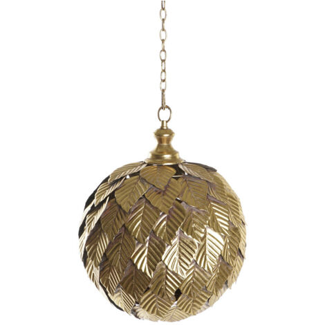 DKD Home Decor Doré Suspension Luminaire Métal Moderne (1/5)