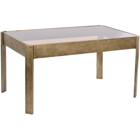 DKD Home Decor Table Basse Doré 102 x 62 cm (1/5)