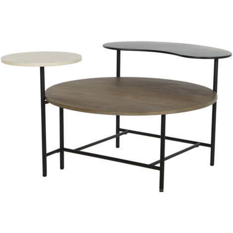 DKD Home Decor Table Basse Métallique 118 x 90 cm (1/5)