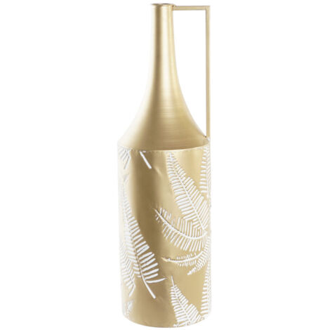 DKD Home Decor Vase Métal Tropical Crème Doré 71 cm (1/3)