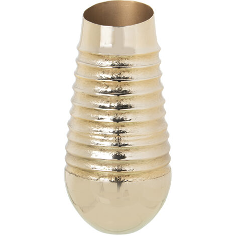 Vase Aluminium Doré °21X43 Cm (1/5)
