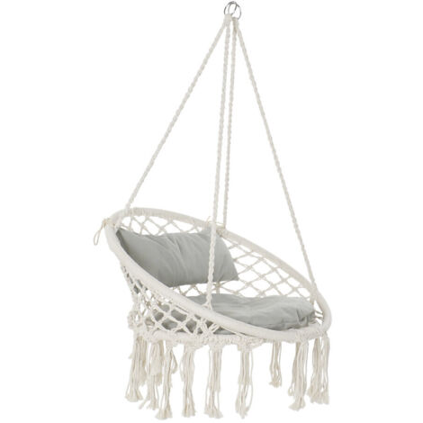 DKD Home Decor Hamac Beige 82 x 62 cm Confort Jardin (1/5)