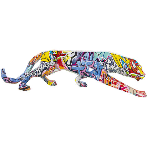 Figurine Résine Panthère Graffiti 48X11X13 Cm (1/3)