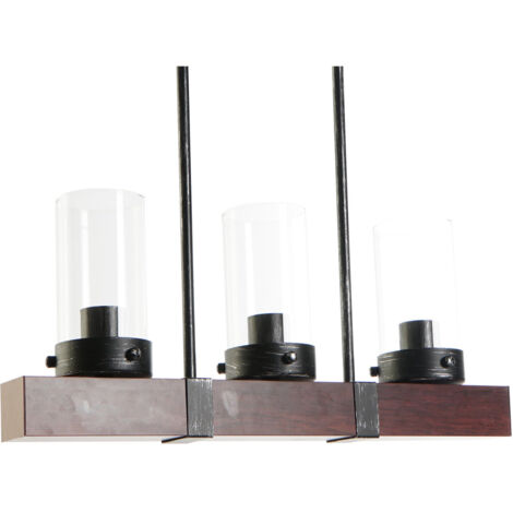 DKD Home Decor Suspension marron noir en aluminium (1/5)
