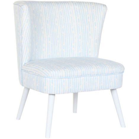dkd-home-decor Fauteuil Bleu Style Méditerranéen 73x67x85 cm (1/5)