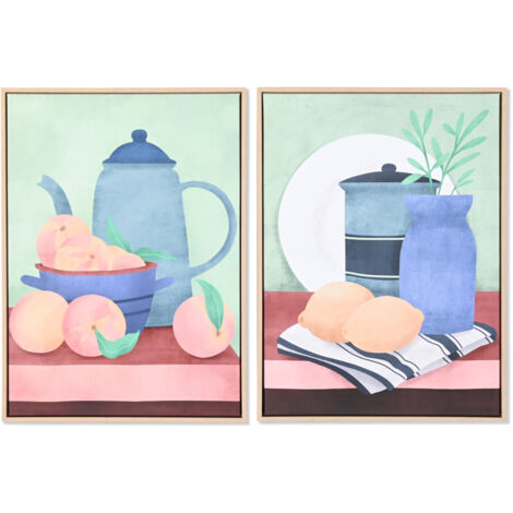 Tableau Ps Toile 53X4,5X73 Cuisine Encadré (1/4)