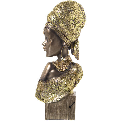 BUSTE AFRICAIN EN bois d'ébène vintage EUR 95,00 - FR