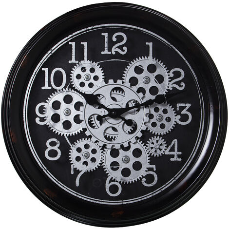 Horloge Murale Ø36 Cm Avec Mouvement Acrylique °36X7 Cm, Piles : 3Xaa Non Incluses (1/5)