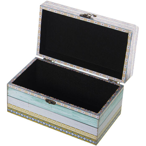 Lot De 2 Coffrets à Bijoux De Voyage En Cuir Synthétique