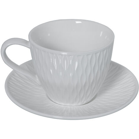 Ensemble De Tasse à Thé Japonais – Porcelaine Marbrée – 2 Tasses Avec Sous-tasses Et Cuillères