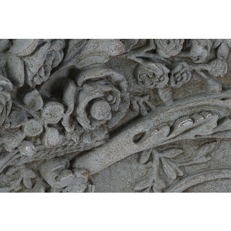 Déco Murale Hirondelle En Résine Doré 14x16.5 Cm