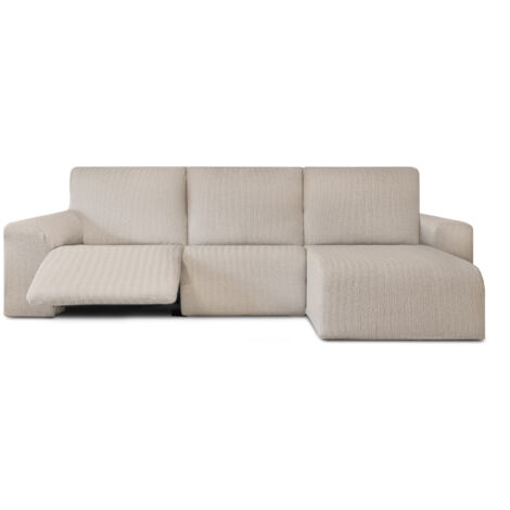 Housse De Canapé M/0 Ch. Longue Relax Premium Jaz Droite C/11 Bras Court (1/5)