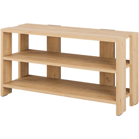 Banc à chaussures avec 2 étagères. Couleur Safir. (Hauteur 44 cm/Largeur 84 cm/Profondeur 30 cm) (1/4)