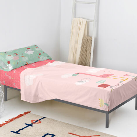 Parure de draps Hello 2 pièces 180x270 cm (Lit 105) (1/5)