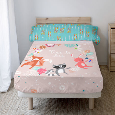 Parure de draps Fantaisie 2 pièces 180x270 cm (Lit 105) (1/5)
