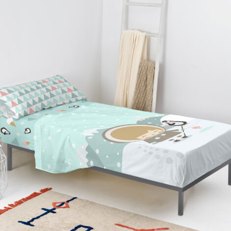 Parure de draps Skymo day 2 pièces 180x270 cm (Lit 105) (1/5)