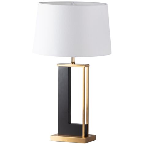 Lampe de table Osaka en métal MDF 40 x 40 x 70 cm (1/2)