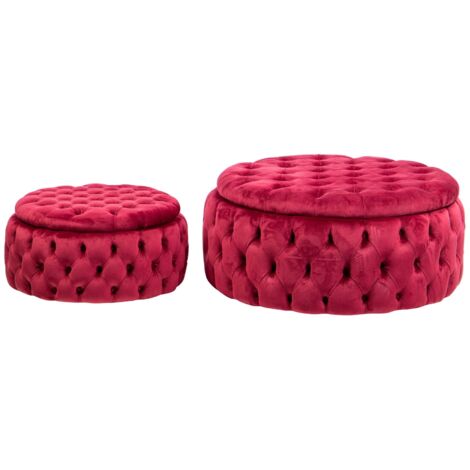 Set2 Table d'appoint Puff 100X100X45 75X75X30
