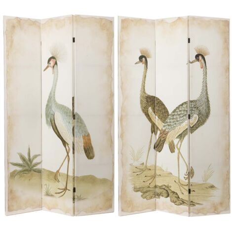 Paravent Hérons 120x3x180 cm (1/2)