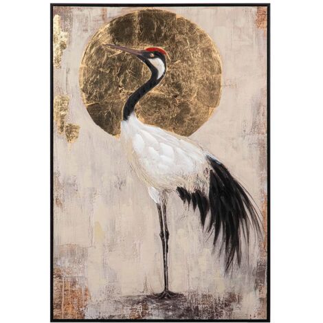 Tableau mural horizontal en bois herbe sur la plage 4