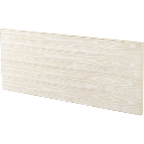 Tête de lit en placage de frêne patiné blanc 145 x 60 (1/3)