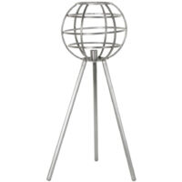 DKD Home Decor Lampe de bureau Métal Gris foncé Vintage
