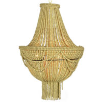 DKD Home Decor Suspension Jaune Marron 50x50x73 cm