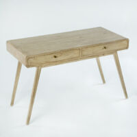 Bureau 120x55x76 Bois Blanc Voilé